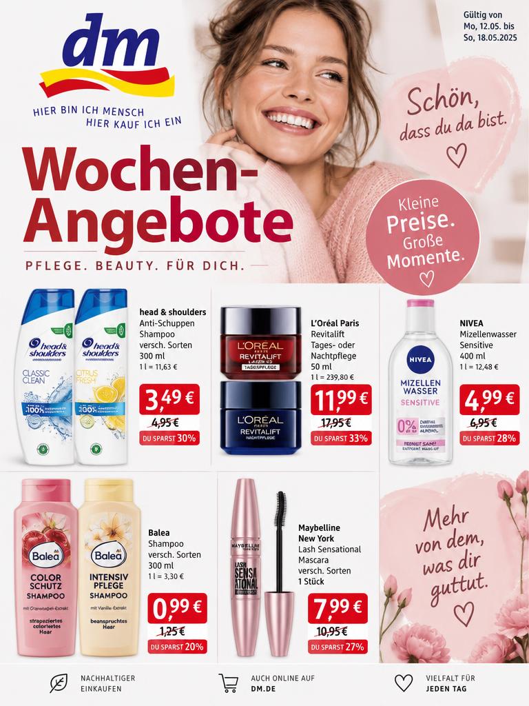 Prospekt dm Wochen-Angebote von dm